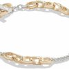 Amazon Coach Women'S Signature Mixed Chain Bracelet New