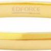 Edforce Stainless Steel Edforce Stainless Steel Women'S 18K Gold Plated Stackable Bangle Bracelet Hinged Oval-Shape Clearance