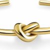 Altitude Boutique Altitude Boutique Cuff Bangle Gold Bracelets For Women | Tie The Knot Love Bracelet For Bridesmaid Gifts | 18K Gold Plated, Adjustable Best Friend Bracelets Online