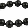 Heka Naturals Heka Naturals Shungite Stones Bead Bracelet | Handmade Natural Black Crystal Accessory, Chakra Bracelets, Crystal Spiritual Accessory - Healing Stone Beaded Bracelet Clearance