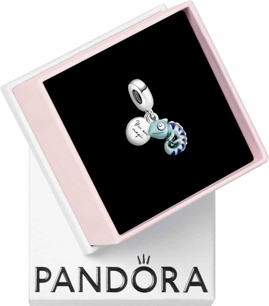 Pandora Pandora Color-Changing Chameleon Dangle Charm Bracelet Charm Moments Bracelets - Stunning Women'S Jewelry - Gift For Women - Made With Sterling Silver & Enamel, With Gift Box Online