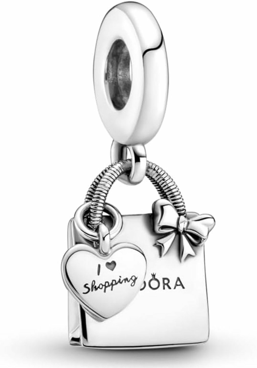 Pandora Pandora Shopping Bag Dangle Charm - Compatible Moments Bracelets - Jewelry For Women - Mother'S Day Gift - Made With Sterling Silver - With Gift Box Wholesale