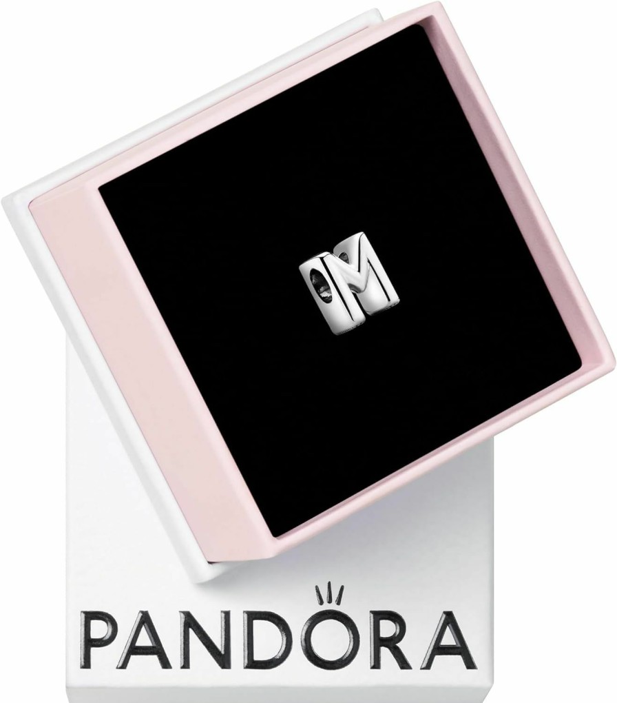 Pandora Pandora Letter Alphabet Charm - Compatible Moments Bracelets - Jewelry For Women - Gift For Women In Your Life - Made With Sterling Silver, With Gift Box Wholesale