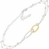 Silpada Silpada 'Pagosa' Circle Linking Station Bracelet In Gold-Plated Sterling Silver, 7.5\" + 2\" Hot