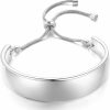 WOWORAMA Woworama Adjustable Slider Bracelets For Women Bar Friendship Bangle Bracelet For Women Girls Gold/White Gold/Rose Gold Bolo Bracelet Wholesale