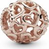 Pandora Pandora Jewelry Open Your Heart Rose Charm, No Box Hot