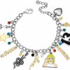 MEDFOLY Medfoly Swift Charm Bracelet, Reputation Speak Now Album Inspired Pendants Bangle For Eras Music Concert, Swiftie Bracelet For Women Girls Fans Gift Clearance