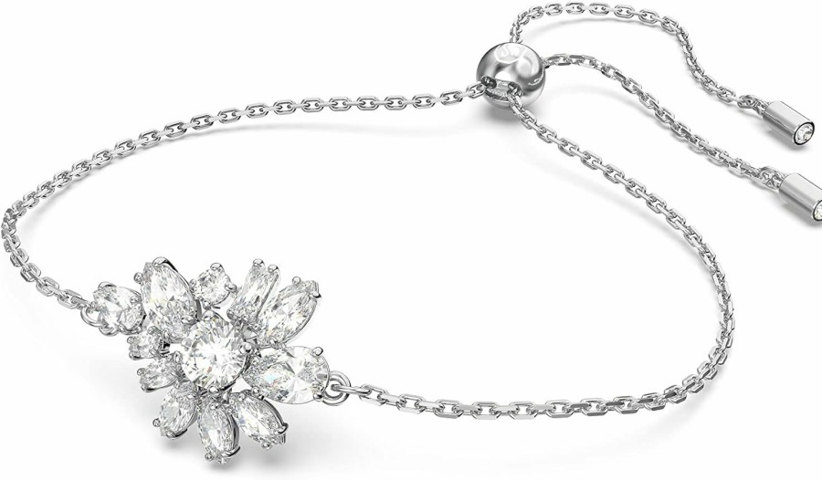 SWAROVSKI Swarovski Gema Flower Motif Bracelet Collection Clearance