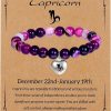 OFKAIS Ofkais Zodiac Bracelet For Women Girls, Zodiac Bracelet Gifts For Women Birthday Valentine Christmas End Of Year, Natural Stone Horoscope Beaded Bracelet Healing Zodiac Bracelet Gifts For Women Girls Online