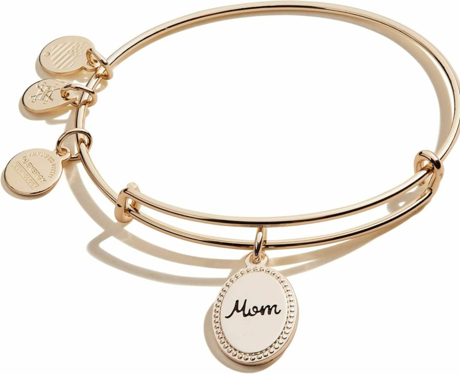 Alex and Ani Alex And Ani Mother'S Day Women'S Jewelry Set, Matching Necklace And Bangle, I Love You Mom Wholesale