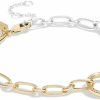 Amazon Coach Women'S Mixed Metals Charm Starter Link Bracelet Online