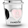 Pandora Pandora Jewelry Take A Break Coffee Cup Charm - Fun, Original Charm Charm Bracelets - Perfect Charm For Mom, Sister, Daughter & More - Sterling Silver, With Gift Box Online