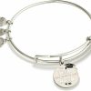 Alex and Ani Alex And Ani Celebrations Expandable Bangle For Women, The Tassel Was Worth The Hassle Charm, Shiny Silver Finish, 2 To 3.5 In Clearance