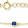 GELIN 14K Solid Gold Gemstone Bracelet | 14K Yellow Gold Birthstone Bracelets For Women | Emerald, Ruby, Sapphire Bracelets | Women'S 14K Gold Jewelry | Gift For Christmas, Adjustable 6\" To 7\" Online