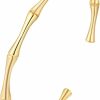 GIEIWIW Gieiwiw Gold Plated Bangle Bracelets For Women Adjustable Charm Bracelets Cute Bamboo Design Gold Bracelet For Women And Girls Hot