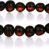 AMBERAGE Amberage Natural Baltic Amber Bracelet For Adults (Women/Men) - Hand Made From Raw-Unpolished/Certified Baltic Amber Beads(6 Colors) Online