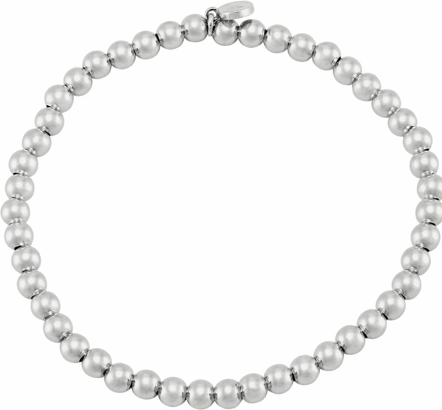 Silpada Silpada 'Beaded Circle' Bracelet In Sterling Silver, 6.25\" Wholesale