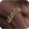 CONRAN KREMIX Conran Kremix Gold Beaded Bracelet For Women Set 14K Gold Bead Stretch Bracelet Stack Trendy Gold Jewelry For Women Online