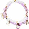 NIQIPOK Niqipok Crystal Bead Bracelet Cute Cartoon Kawaii Elastic Beaded Bracelets For Women Girls,Kawaii Crystal Beads Anime Relationship Matching Bracelet For Best Bracelets Wholesale