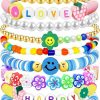 Piovelvt 14 Pcs Preppy Friendship Bracelets Set Gifts For Teen Girls 12 14 16 18 13 15 Year Old Colorful Beaded Charm Boho Jewelry For Women Valentine'S Day Christmas Birthday Gifts Idears Clearance