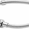 Pandora Pandora Moments Barrel Clasp Snake Bracelet Best