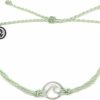 Pura Vida Pura Vida Silver Wave Og Bracelet - Silver Plated Charm, Adjustable Band - 100% Waterproof Best