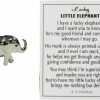 Ganz Ganz Lucky Little Elephant Charm With Story Card! Hot