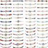 Fumete Fumete 60 Pcs Evil Eye Bracelets Set Mexican Bracelets For Women Girls Boys Protection Anklets Jewelry Gift Hot