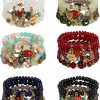 solosoya Solosoya Bohemian Boho Stackable Bracelets For Women Set, Girls Stretch Multilayer Stack Beads Colorful Beaded Charm Bracelets Girl Handmade Jewelry New