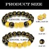 LIYAPEI Liyapei Feng Shui Black Obsidian Wealth Bracelet,Feng Shui Bracelet For Men/Women With Sagin Pixiu Character For Protection Can Bring Luck And Prosperity,Suitable For Any Occasion,Uni Best