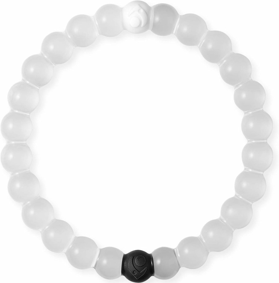 Lokai Lokai Beaded Bracelets For Women & Men, Classic Clear Style - Mental Health Awareness Bracelet Encourages Mental Wellness Slides-On For Comfortable Fit - Silicone Stretch Bead Bracelet Jewelry Online