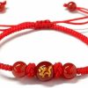 Angyape 2024 New Year Of Dragon Red String Bracelet, Adjustable Zodiac Dragon Charm Bracelet Chinese Animal Good Luck Bracelet Feng Shui Red Rope Bracelet Jewelry Gifts For Women Men Online