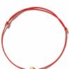 NAZ COLLECTION Naz Collection Gold Plated Shiny 6Mm Heart Charm Red String Love Bracelet Hot