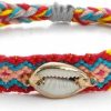 GretWal Handmade Bohemian Bracalets For Women And Men Stackable Braid With Shell Wholesale