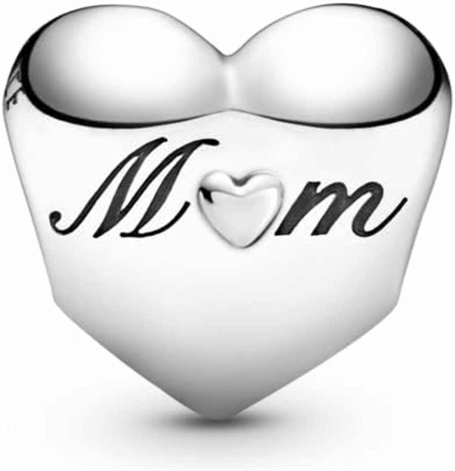 Pandora Pandora Lucky To Have You, Mom Charm - Compatible Moments Bracelets - Jewelry For Women - Gift For Women - Made With Sterling Silver Clearance