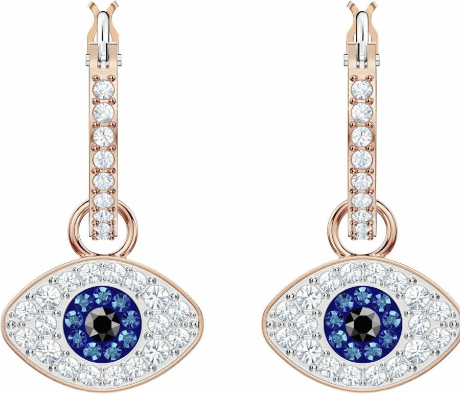 SWAROVSKI Swarovski Symbolic Evil Eye Crystal Jewelry Collection, Featuring Necklaces, Earrings, And Bracelets Clearance