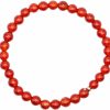 Love & Grace Love & Grace Handmade Stone Beaded Bracelets - Premium 6Mm Beads With Durable Elastic Stretch Wristbands, Vibrating Good Energy, Blessing, Grounding, Power, & Appreciation For Men And Women New