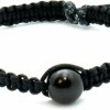 Karelian Heritage Karelian Heritage Genuine Shungite Shambhala Macrame And Arachne Bracelet | Shungite Stone Jewelry For Men Women | Natural Black Stone Macrame Hand-Made Crystal Jewelry New