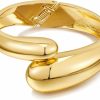 INNERDIVA Innerdiva Gold Open Cuff Bracelet Opening Wide Wrist Cuff Bracelet Wide Gold Bangle Bracelet Open Bangles Best