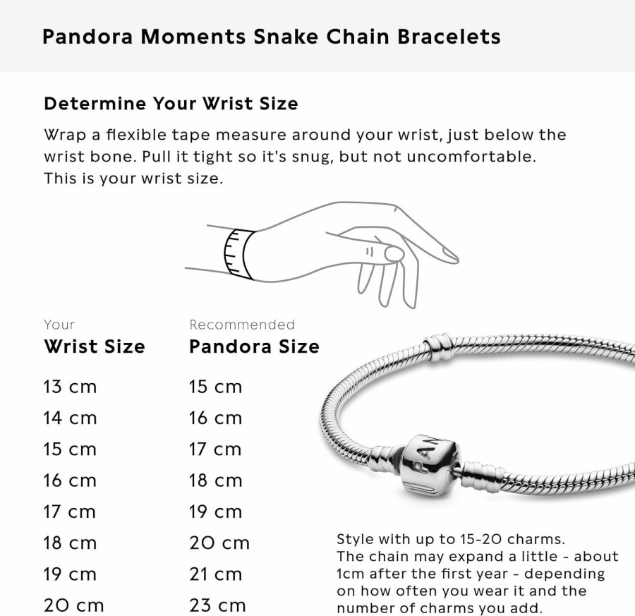 Pandora Pandora Jewelry Iconic Moments Snake Chain Charm Bracelet Online