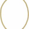 Kooljewelry Kooljewelry 10K Yellow Gold Hollow Inner Link Bracelet (2.3 Mm, 7 Inch) Wholesale