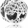 Pandora Pandora Jewelry Openwork Family Roots Charm - Family Tree Charm For Pandora Charm Bracelets - Perfect For Anniversary, Holiday, Or Birthday Gift - Sterling Silver Clearance