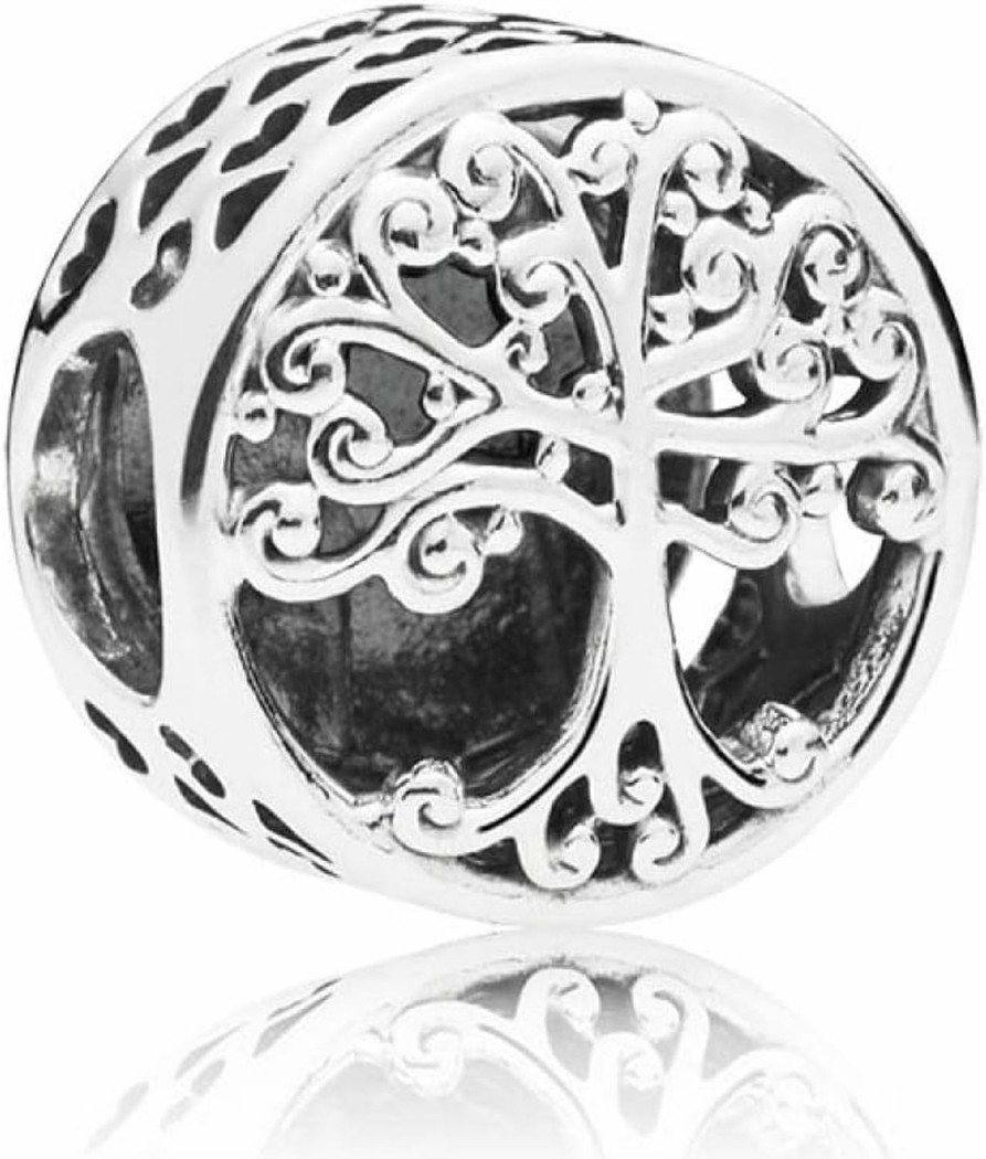 Pandora Pandora Jewelry Openwork Family Roots Charm - Family Tree Charm For Pandora Charm Bracelets - Perfect For Anniversary, Holiday, Or Birthday Gift - Sterling Silver Clearance