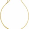 Kooljewelry Kooljewelry 10K Yellow Gold 1.8 Mm Herringbone Bracelet (7.5 Inch) Hot