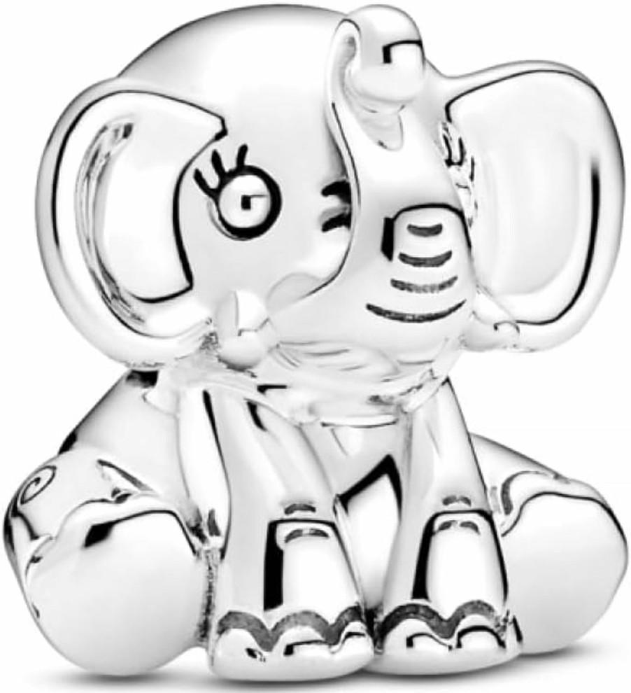 Pandora Pandora Ellie The Elephant Charm - Compatible Moments Bracelets - Jewelry For Women - Gift For Women In Your Life - Made With Sterling Silver Clearance