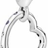 Pandora Pandora Heart Highlights Charm - Compatible Moments - Stunning Women'S Jewelry - Mother'S Day Gift - Made Rose & Sterling Silver - With Gift Box Clearance