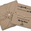 Swanky Crafts Best Friend Birthday Gifts For Women - Friend Gifts For Women Unique, Birthday Gifts For Best Friend Bracelet, Birthday Gift For Best Friend Bracelets - Golden Star Bracelet With Birthday Card Hot