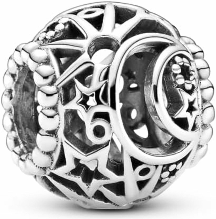 Pandora Pandora Openwork Sun, Stars & Moon Charm Clearance