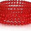 Hicarer Hicarer 6 Pieces Faux Pearl Bracelet Set Stretch Bracelets Bridal Dancing Party Jewelry For Women Girls Wholesale