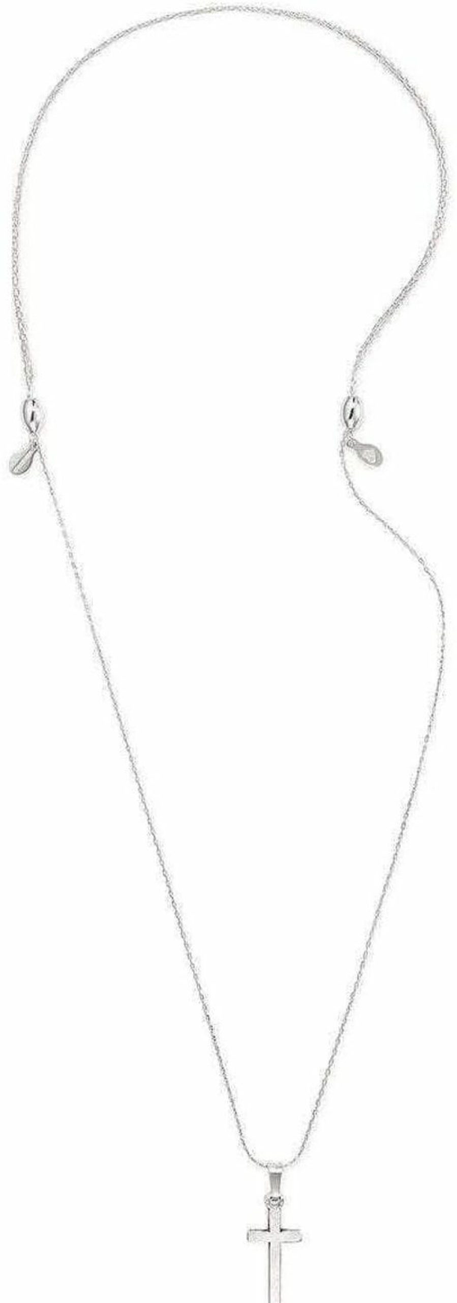 Alex and Ani Alex And Ani Divine Guides Women'S Cross Jewelry Set, Matching Necklace And Bangle, Rafaelian Finish Hot